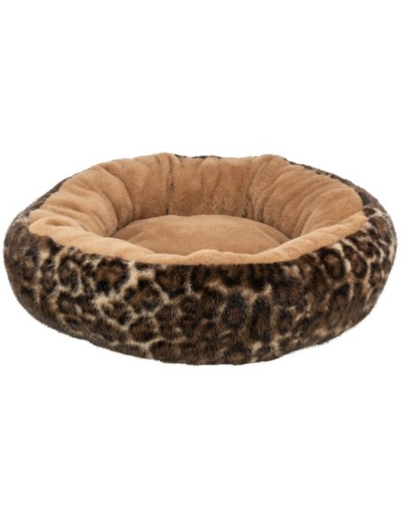 Lit Léo rond 50 cm -  couleur BRUN CLAIR -TRIXIE