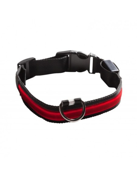 Collier lumineux ROUGE - TAILLE L