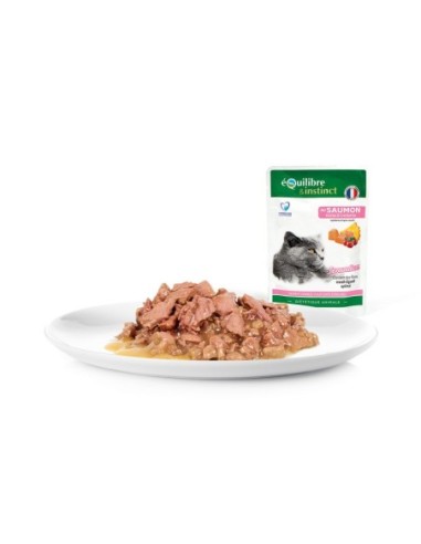 EFFILÉS "SENSATION" AU SAUMON, ANANAS & CRANBERRIES POUR CHAT STÉRILISÉ