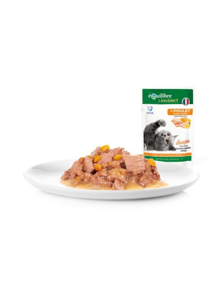 EFFILÉS "ENERGIE" AU POULET, COURGES & AGRUMES POUR CHAT STÉRILISÉ