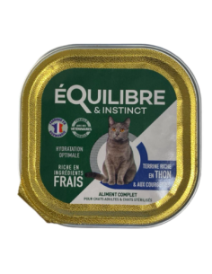 Pâtées riches en thon & aux courgettes - chats adultes et/ou stérilisés