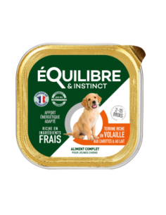 Pâtées riches en volaille & aux carottes CHIOT