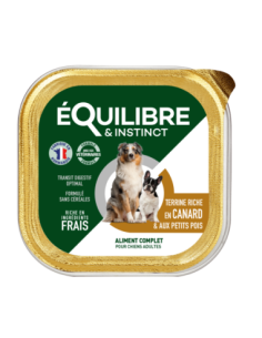 Pâtées riches en canard & aux petits pois CHIEN ADULTE