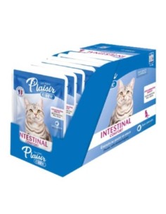 12 Repas Plaisir Care INTESTINAL pour chat sensible - Emincés à la volaille en sauce