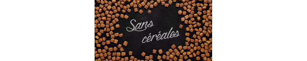 Alimentation sans céréales pour chiens