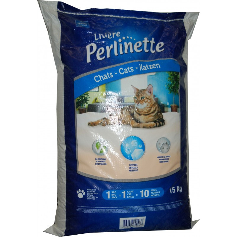 Litière Perlinette pour chat sensible - Hygiène et propreté du chat