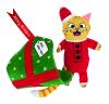 Jouet KONG&#x000000ae; Holiday Pull-A-Partz Present - 2 jouets en 1