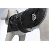 Manteau chien Orléans Noir TRIXIE - Disponible en plusieurs tailles de 25 à 80cm de longueur de dos