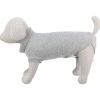 Pullover CityStyle Berlin gris pour chien TRIXIE - Disponible en plusieurs tailles de 24 à 60cm de longueur de dos