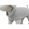 Pullover CityStyle Berlin gris pour chien TRIXIE - Disponible en plusieurs tailles de 24 à 60cm de longueur de dos