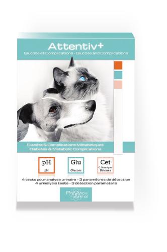 AttentivPlus® Glucose et complications métaboliques pour canins et félins