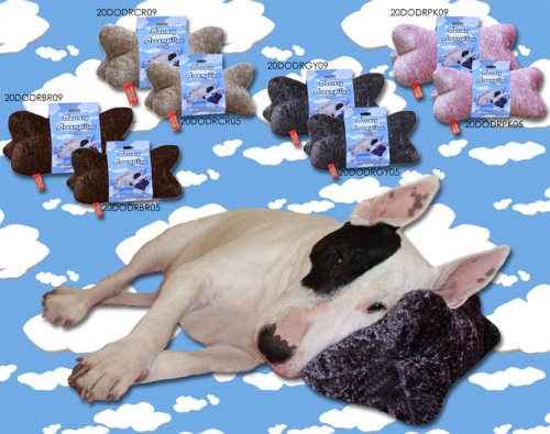 Oreiller en forme d'os pour chiens Dream Pillow