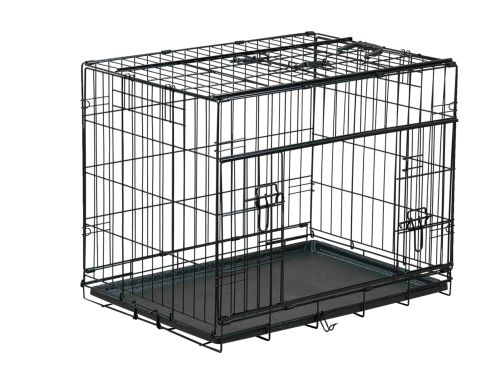 Cage métallique pliable premium noir