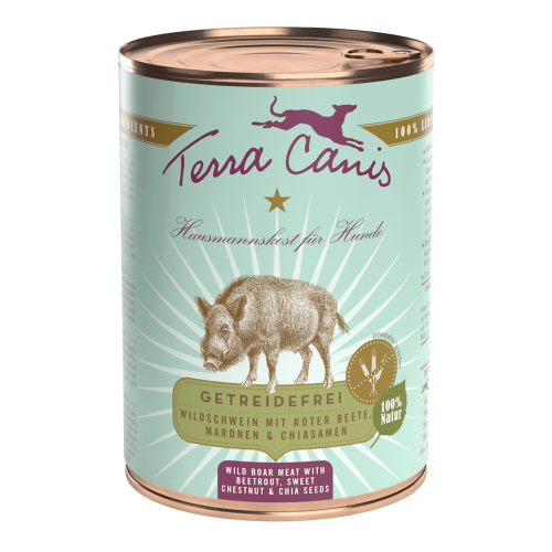 Terra Canis sans céréales sanglier - Nourriture humide pour chien