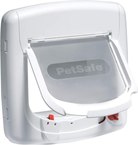 Chatière Magnétique PetSafe Deluxe Staywell pour Chat avec Système de Verrouillage à 4 positions