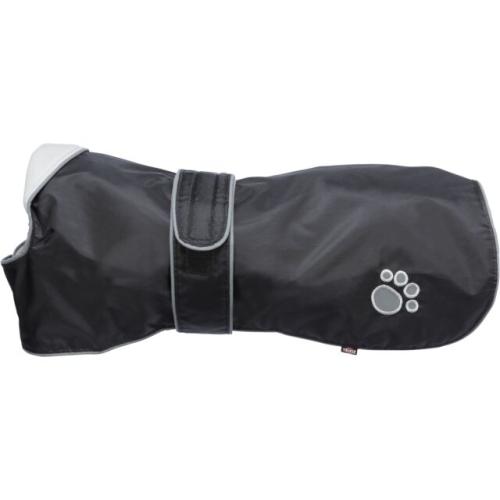 Manteau chien Orléans Noir TRIXIE - Disponible en plusieurs tailles de 25 à 80cm de longueur de dos
